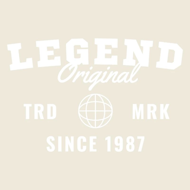 Geburtsjahr-Legende seit 1987