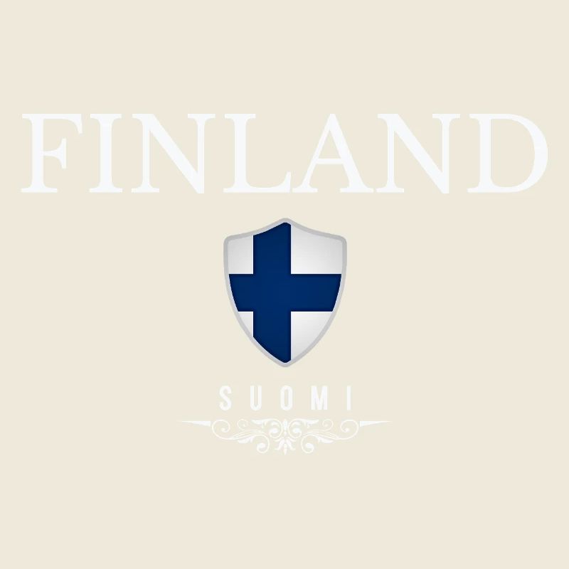 Finnish pride, minimalist sleek design
