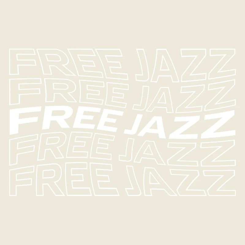 Free Jazz Typografisches Raster