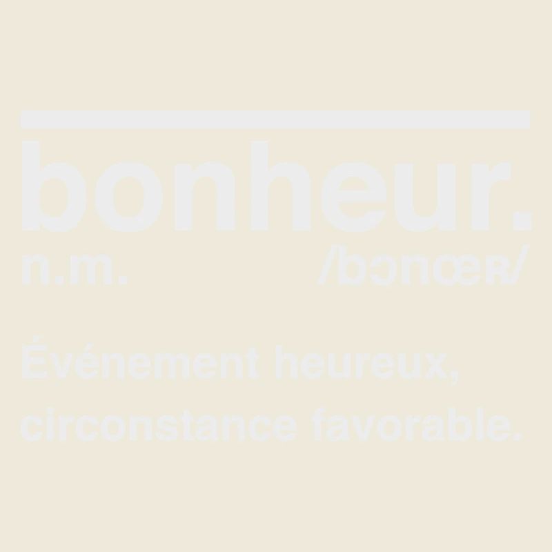 Bonheur Définition Style Dictionnaire