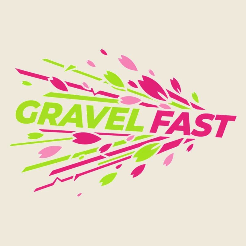 Gravel Fast Speed Petals Vector