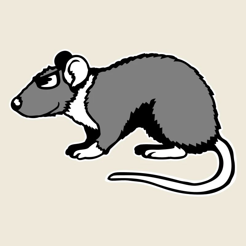 Rat Cool Lunettes de soleil Côté Roggeur drôle