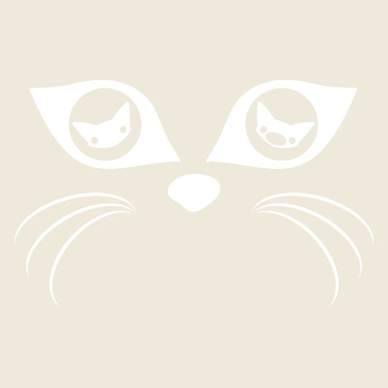 Yeux de chat (blancs)