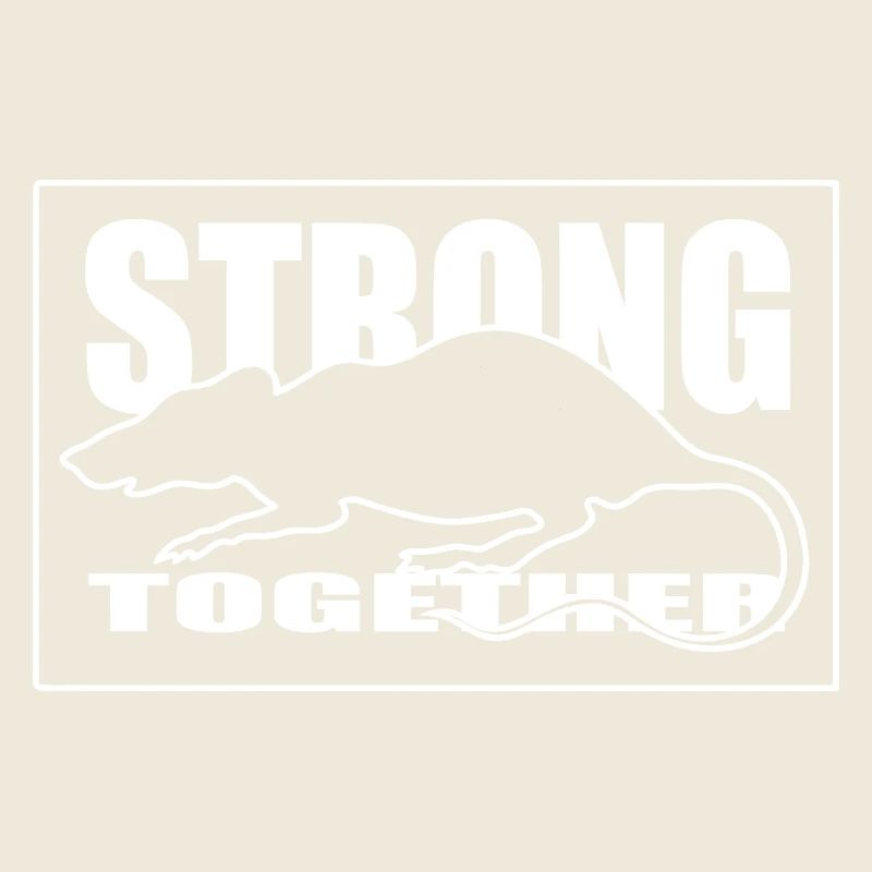 Unity Rongeur Silhouette Graphic Tee blanc