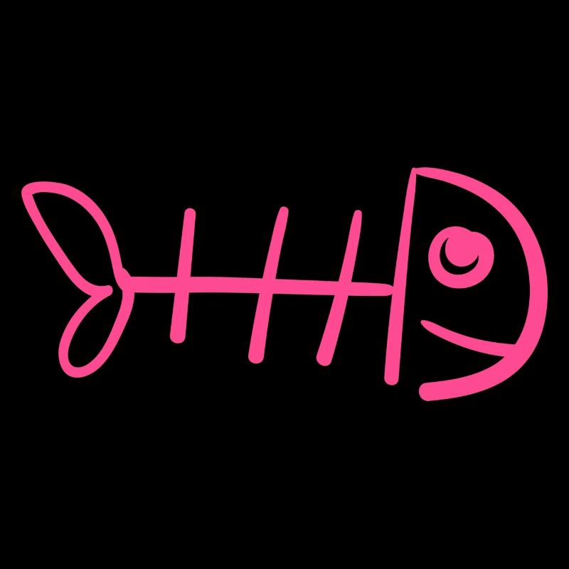 Fischgräte - Lustiges Katzenshirt