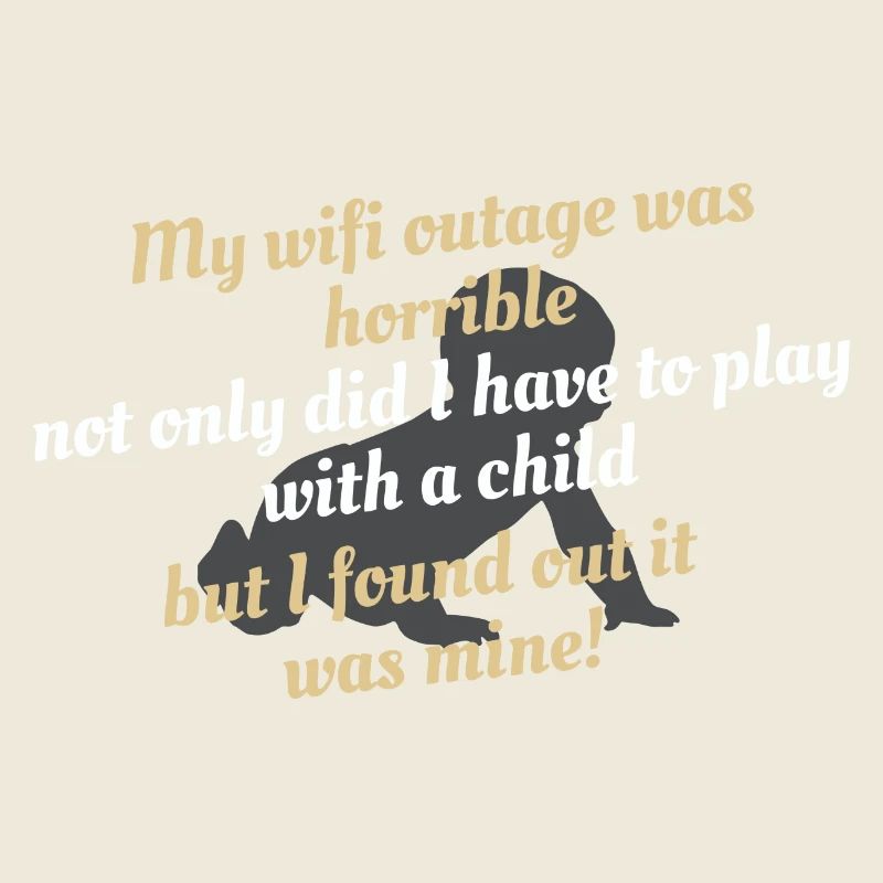 Chute concernant la parentalité liée à une panne de WiFi