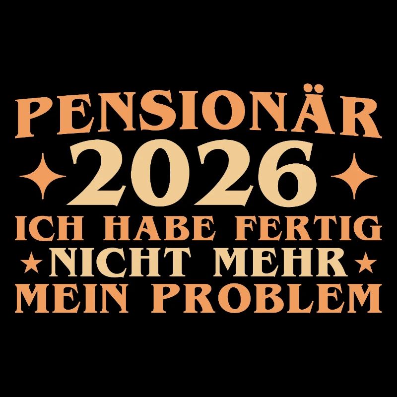 Pensionär 2026 Abschied Arbeitskollege Pension