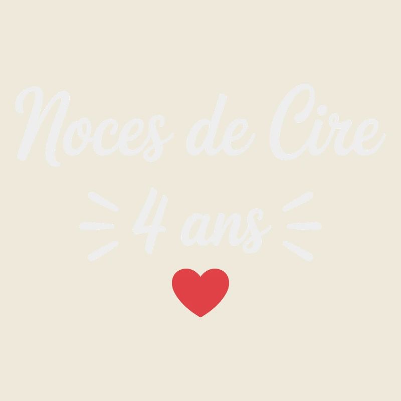 Noces de Cire 4 Ans – Anniversaire de Mariage