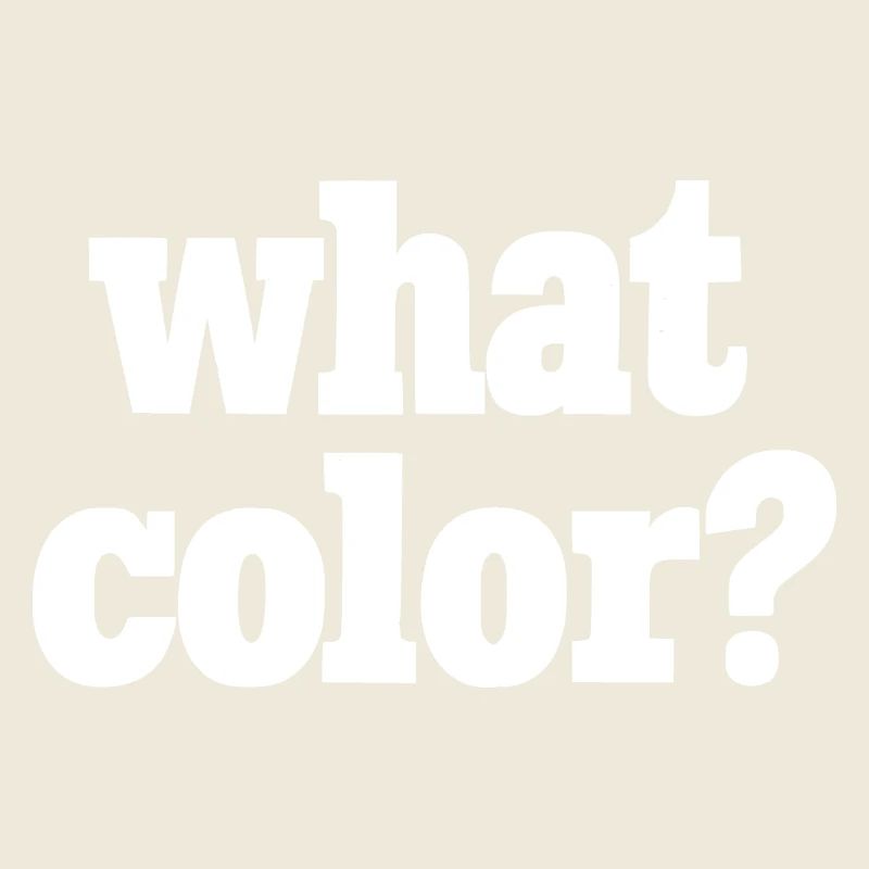 Quelle couleur ? - Blanc