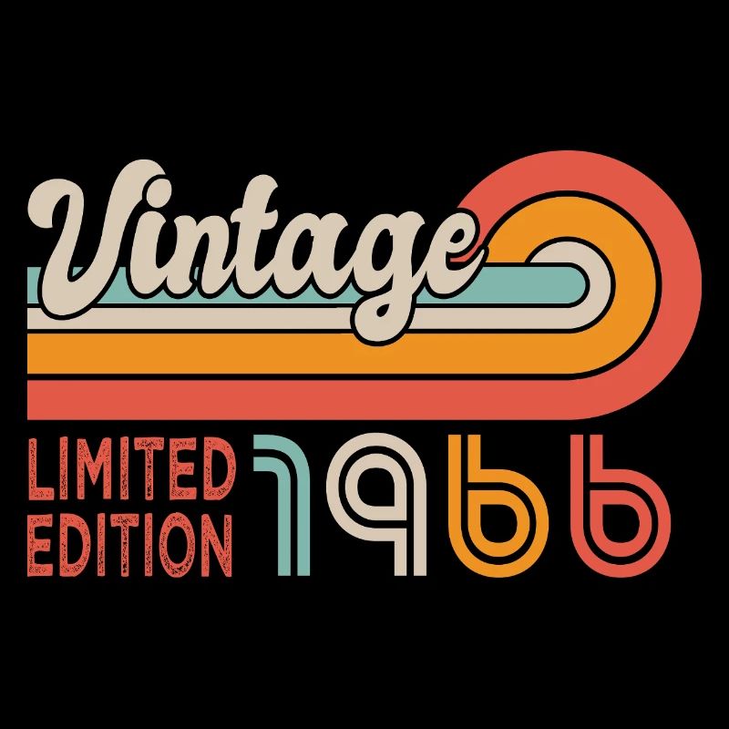 1966 anniversaire Né 1966 60 ans 60e anniversaire