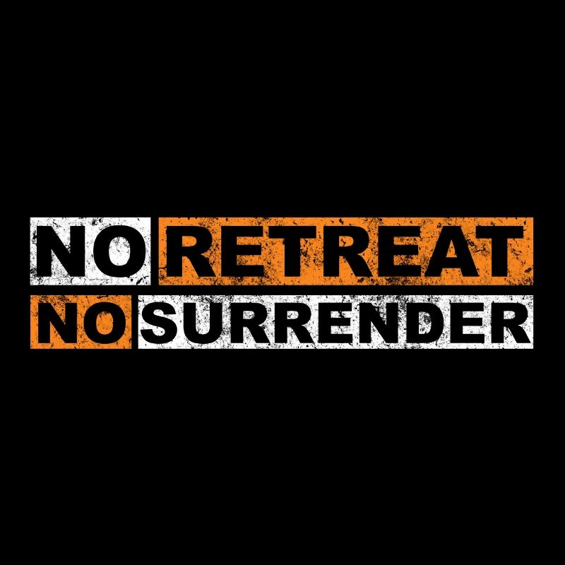 No Retreat No Surrender vintage