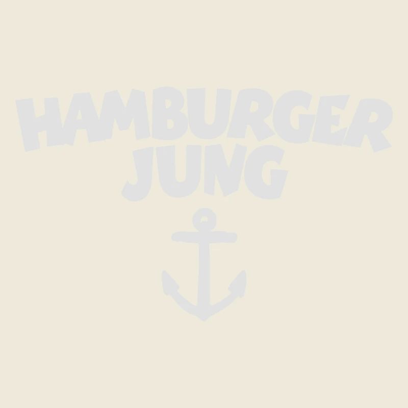 Hamburger Jung mit Anker