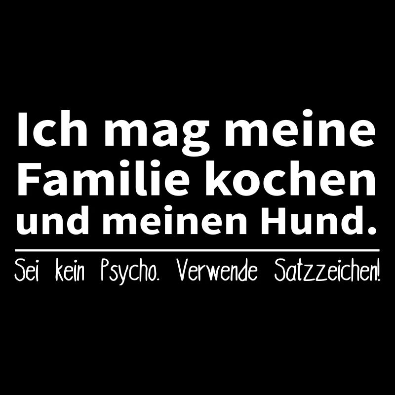 Sei kein Psycho. Verwende Satzzeichen!
