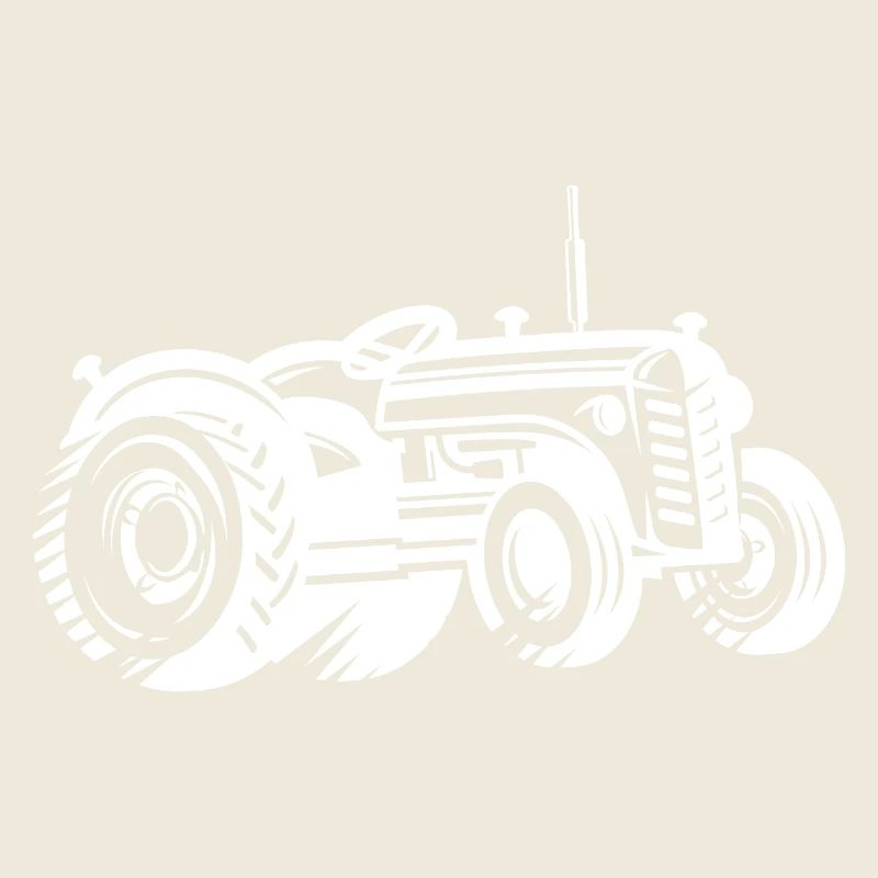 Traktor Silhouette Bauer Landwirtschaft