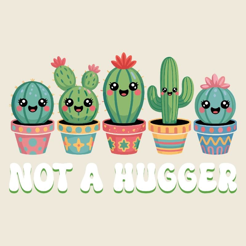Hugger Funny Plant Succulent Cactus