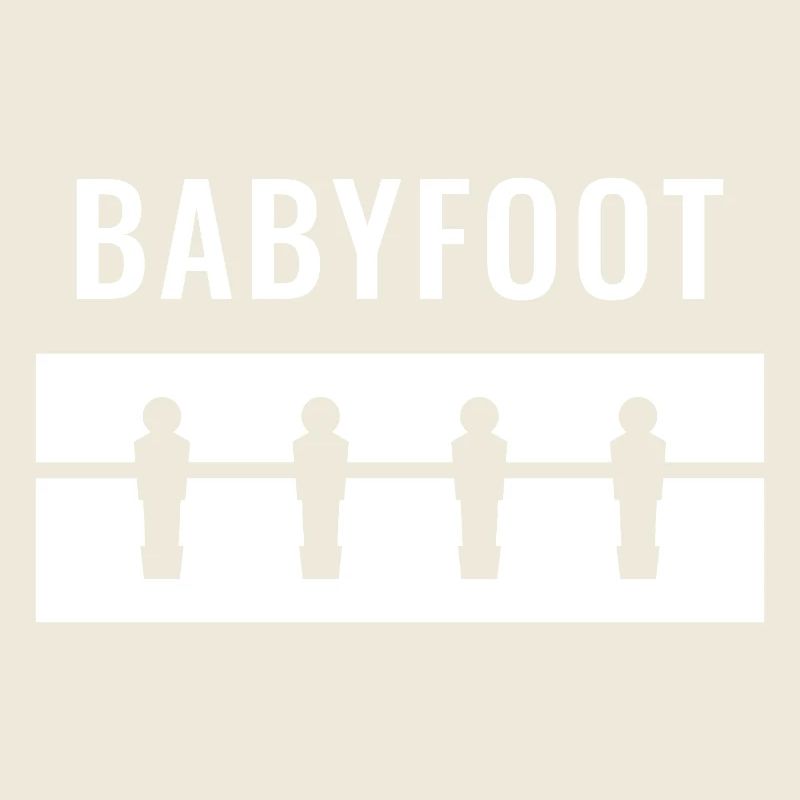 White Foosball Table