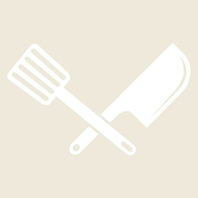 symbole couverts cuisson des aliments Aliments Kock Logo de cuisinier