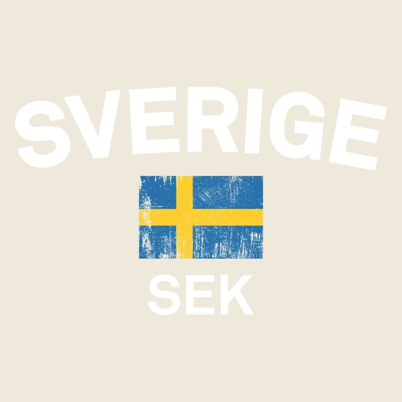 Distressed Sweden Flag Art