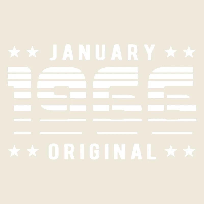 January 1966 Original Retrodesign | Birthday