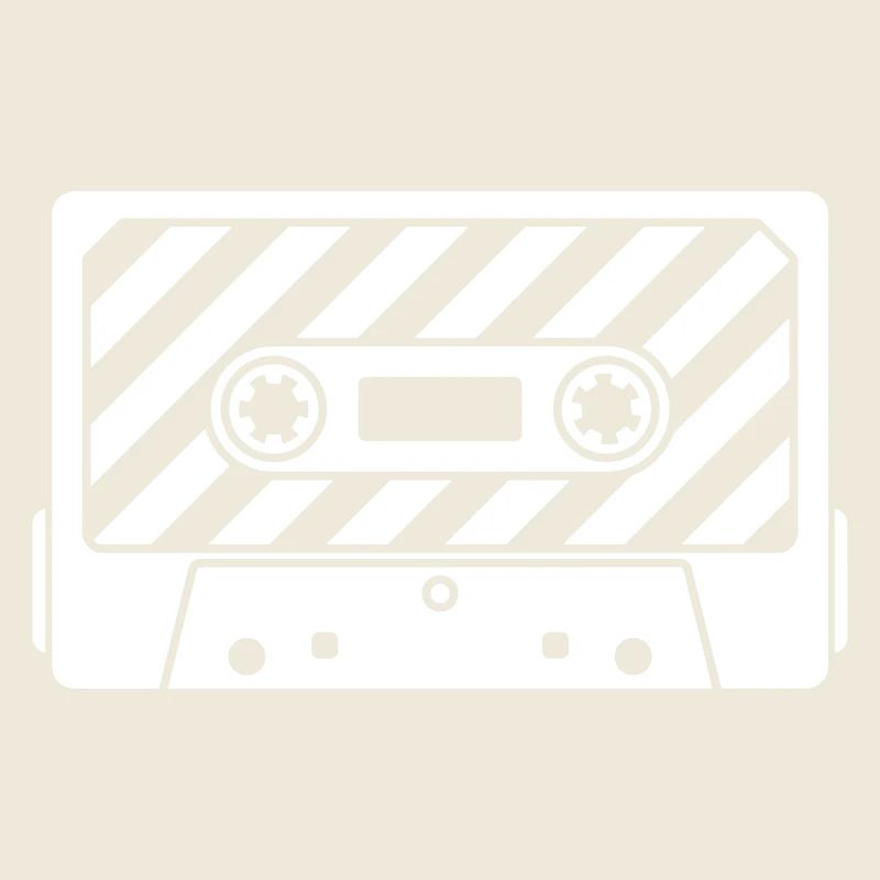 Kassette Retro Mixtape – Musik Kult Motiv