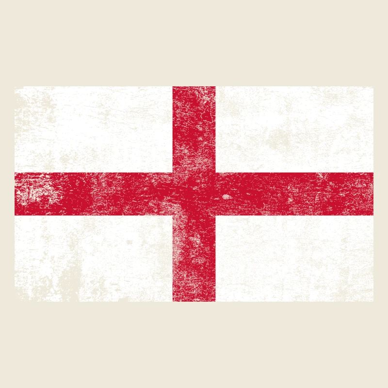 Drapeau de l’Angleterre Drapeau Grunge Retro Vintage