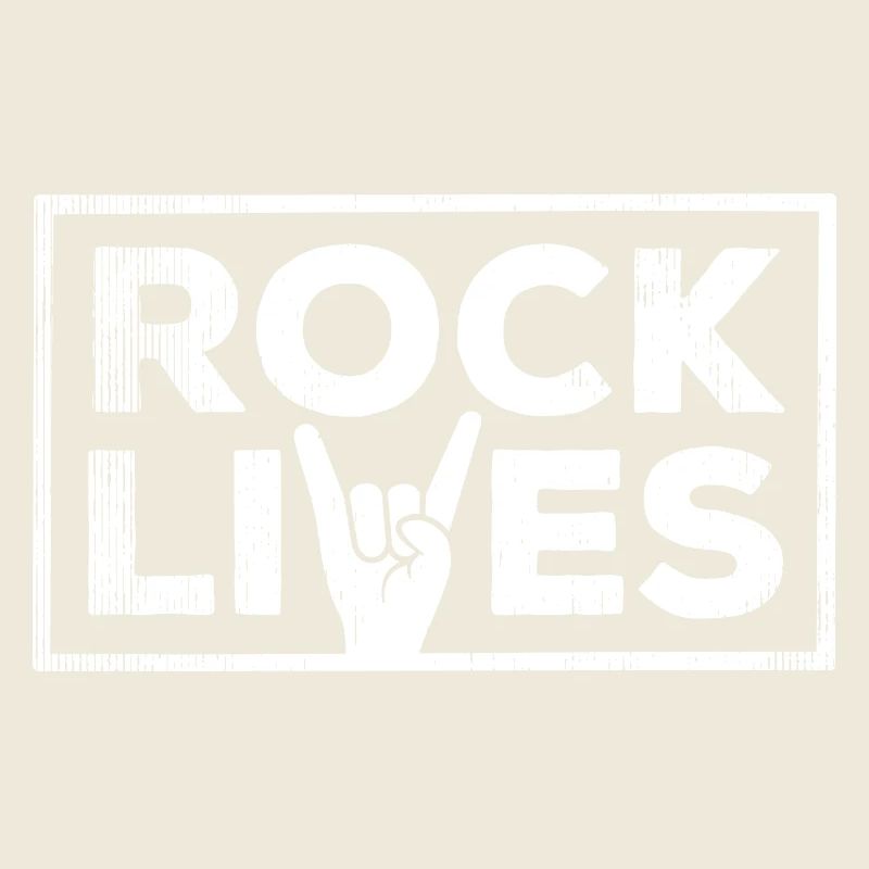 Rock Lives Bold Wappendesign