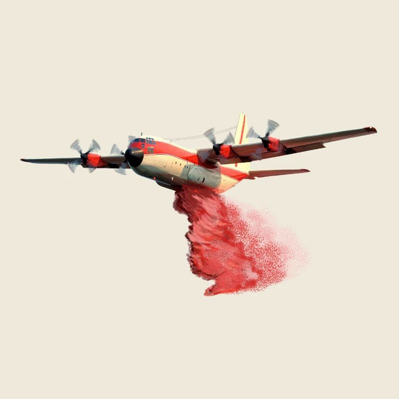 C-130 Fire Fighting Aircraft