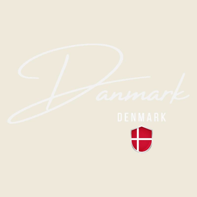 Dänischer Stolz, elegantes, minimalistisches Design