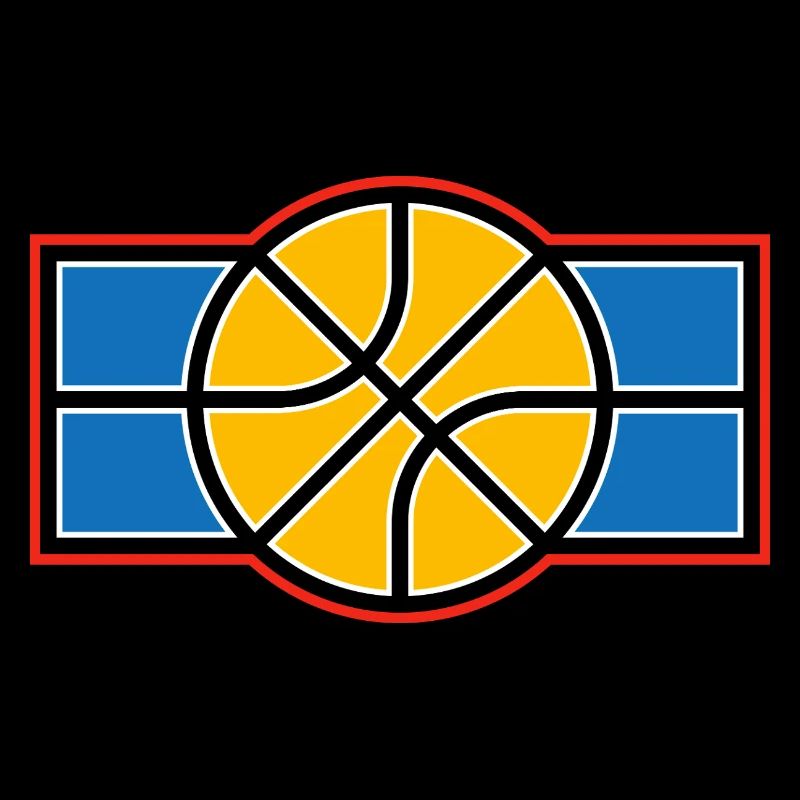 Basketball-Retro-Emblem