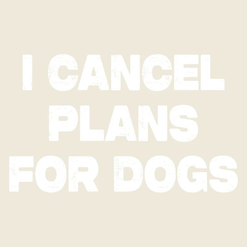 J’annule des plans pour chiens