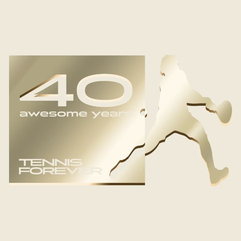 40 years young tennis player