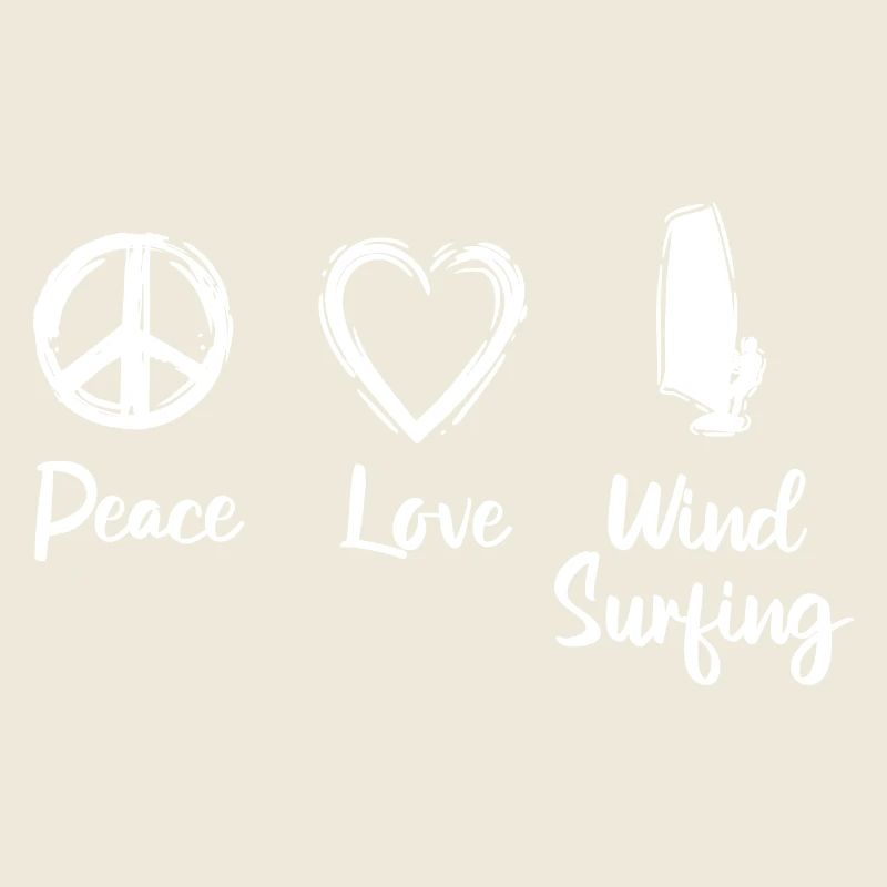 Peace Love Wind Surfing