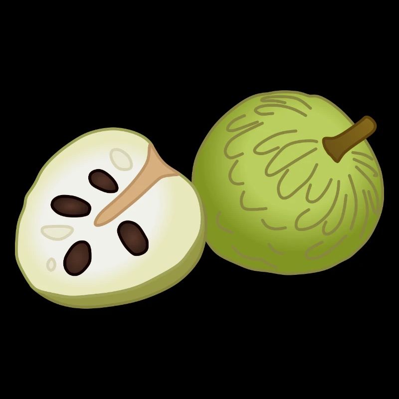 Art pop Art de tranches de pomme à la crème