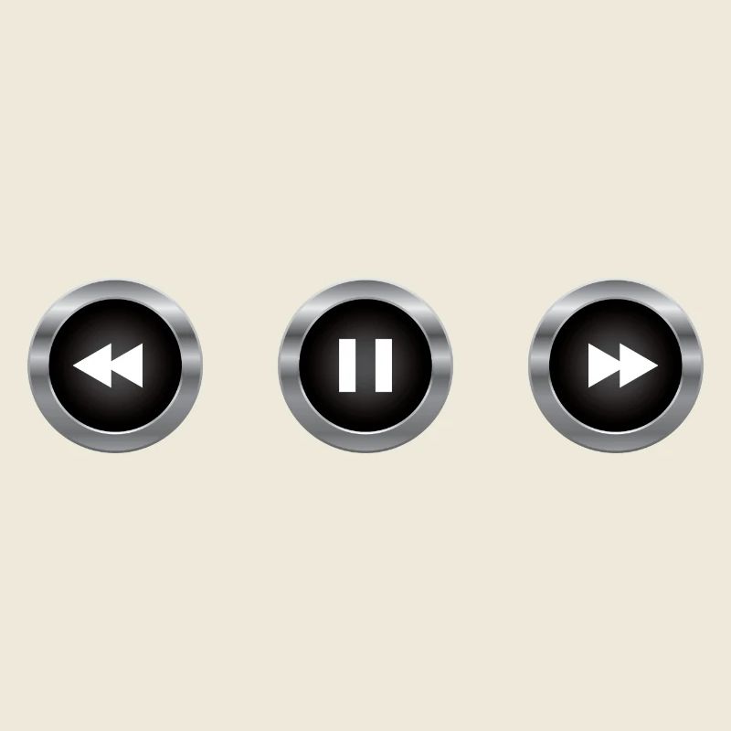 Audio control buttons