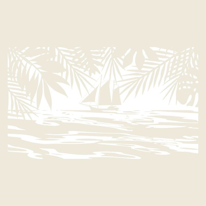 Caraïbes, île, bateau