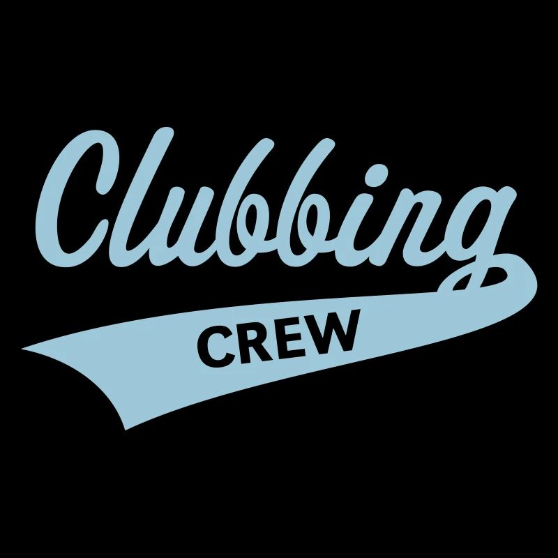 Clubbing crew (Fête / Célébrations / Danse / Bleu ciel)