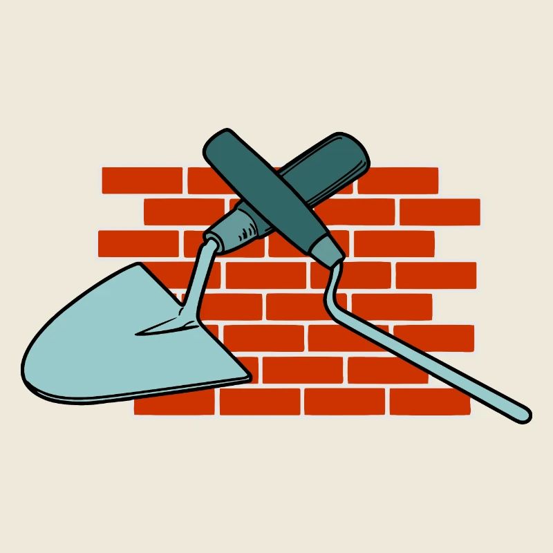 Mur A Joint Clou Et Truelle