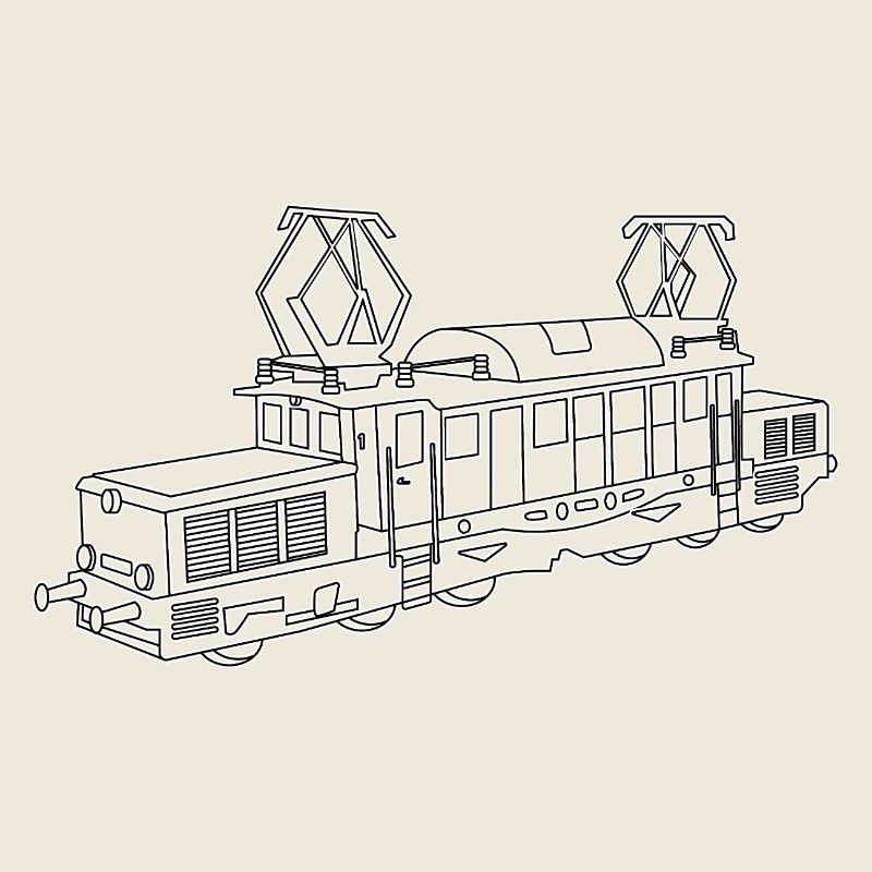 Lokomotiv Zug Eisenbahn