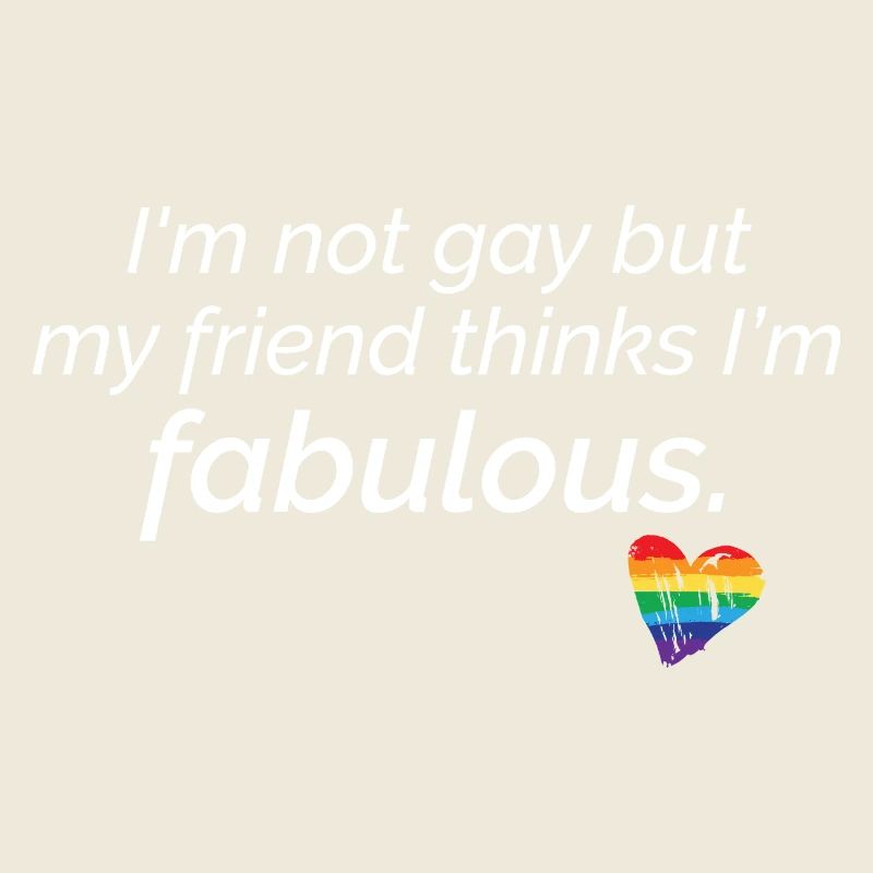 Ami fabuleux LGBTQ Pride Coeur Design