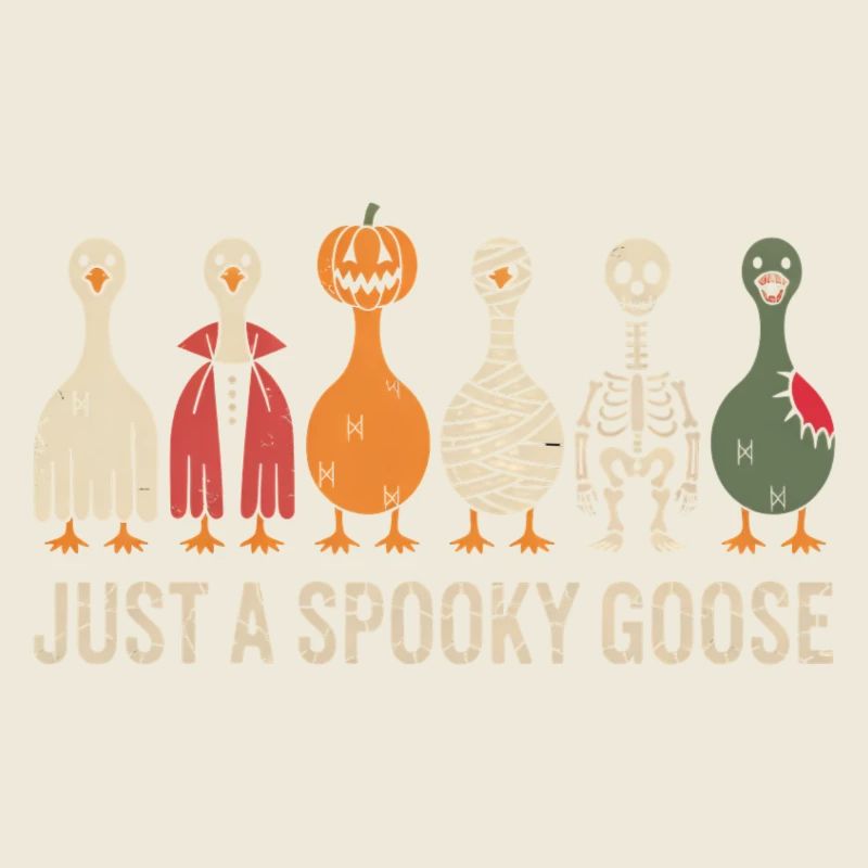 Ambiance Halloween avec Just A Spooky Goose