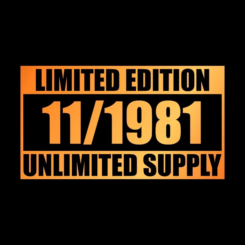 44e anniversaire Édition limitée - ꝏ Approvisionnement 11/1981