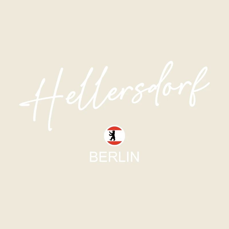 Hellersdorf - Berlin Flagge - Berliner Bär - Berli