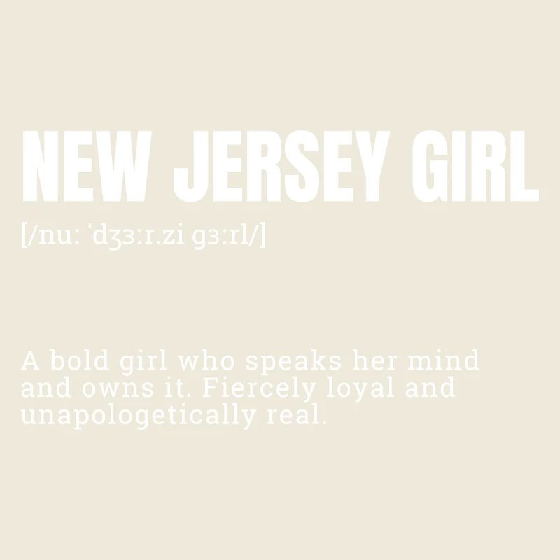 Fille du New Jersey confiante