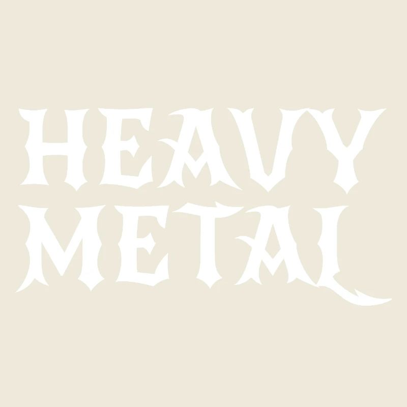 Heavy Metal Gothic Monochrome Tee