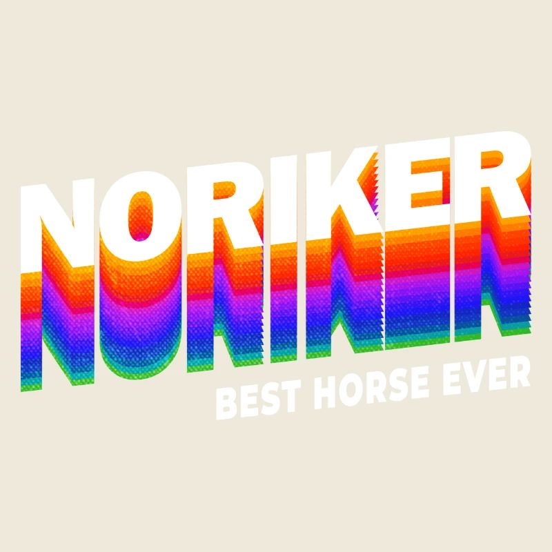 Noriker Pferde Design / Geschenkidee