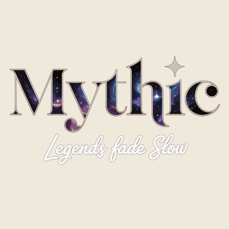 Thème de conception de motif de galaxie mythique