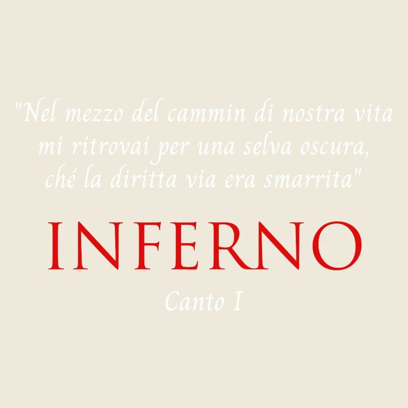 Inferno Canto I Divine Comedy Nel mezzo del cammin