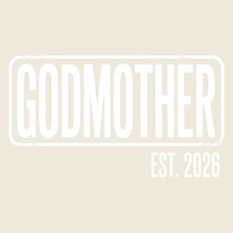 T-shirt graphique Godmother Est 2026
