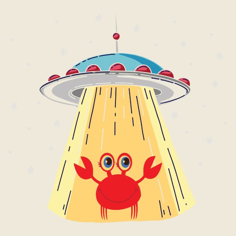 Alien Crab Visitor