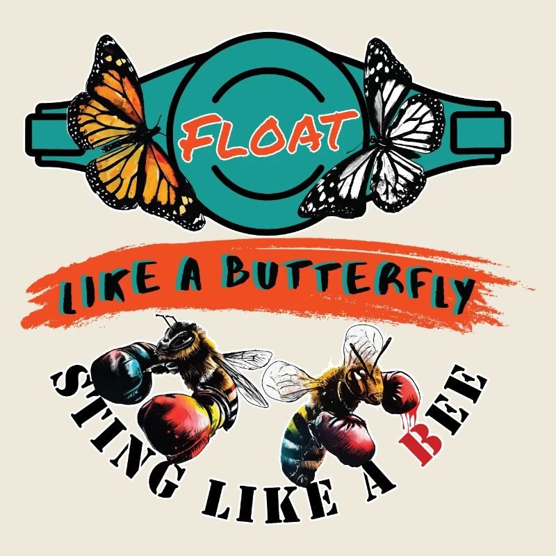 Schweben wie ein Schmetterling, stechen wie eine Biene